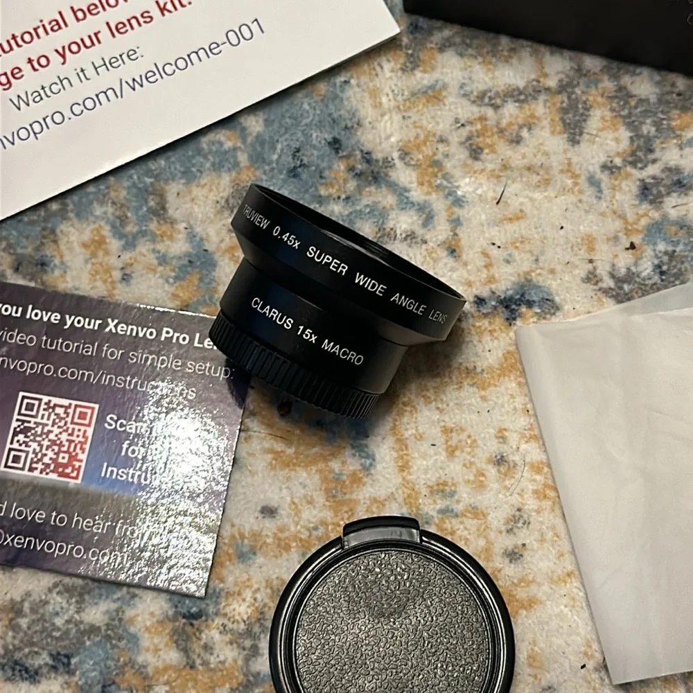 XENVO -Wide Angle Macro Lens s-Never used in open BOX